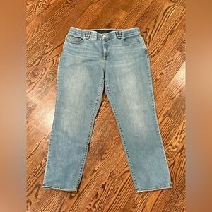 GLORIA VANDERBILT~Women’s Light Wash Denim Stretch Jeans~Size 18W~VGUC~SKU019